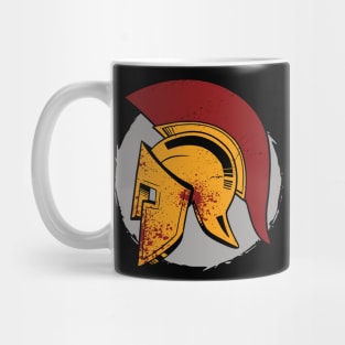 Retro Trojan Helmet Mug